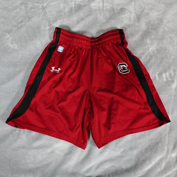 Under Armour South Carolina Gamecocks Basketball Shorts Mens M 7” Player Issued - Picture 1 of 12